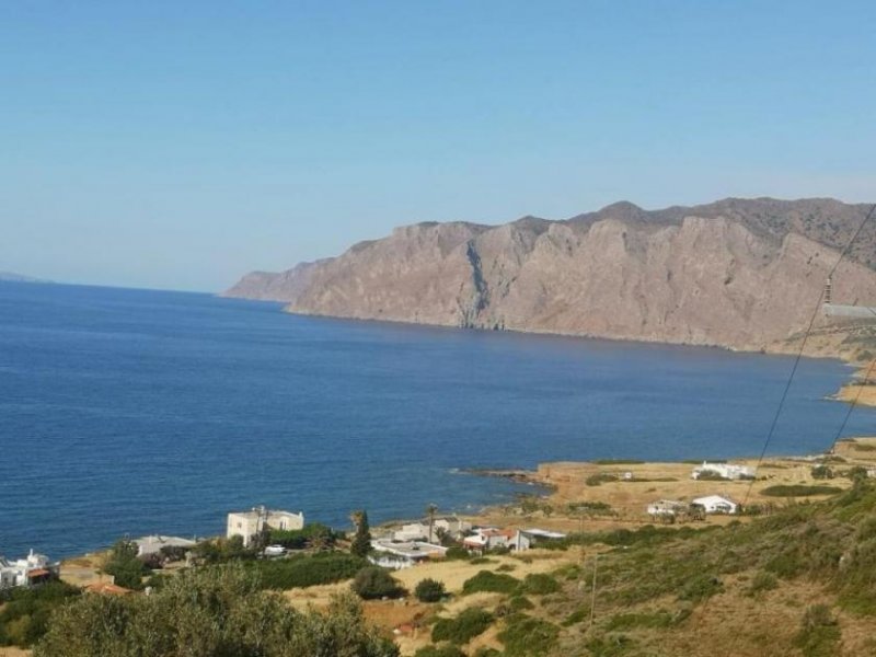 Mochlos Kreta, Mochlos: Baugrundstück mit Meerblick zu verkaufen Grundstück kaufen